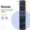Replace N2QAYB001171 Remote Control for  TV Blu-Ray DVD Players Remote Control 5