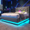 (90x200cm, Grey) Lit simple avec LED, USB-C et rangement sans matelas 9