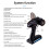 Infinite Remote Control T-8196a with Speed Adjustment Function Model Car Universal 3-Channel Distance 150 Meters 6