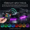 4 PCS RGB 252 LED Strip Neon Light Kit Under Car Tube Underglow Underbody System 7
