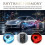 4 PCS RGB 252 LED Strip Neon Light Kit Under Car Tube Underglow Underbody System 9