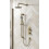 Bristan Bristan Frammento Brushed Brass Concealed Dual Control Shower Pack 3