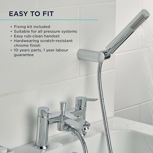 Bristan Bristan Apelo Bath Shower Mixer Chrome 1