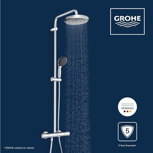 Grohe GROHE 27960001 Vitalio Start 210 Shower System, Chrome 2