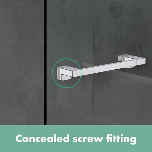 Hansgrohe hansgrohe AddStoris Shower door handle, matt white, 41759700 1