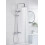 Bristan Zing2 Adjustable Thermostatic Rigid Riser Diverter Bar Shower Chrome 3