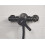 Bristan Onza Thermostatic Exposed Shower Valve with Riser Kit Black 3