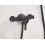 Bristan Onza Thermostatic Exposed Shower Valve with Riser Kit Black 4