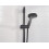 Bristan Onza Thermostatic Exposed Shower Valve with Riser Kit Black 5