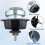 Support Moteur Droit pour  X5 X6 E70 E71 2007-2019 2211-6865-146 7