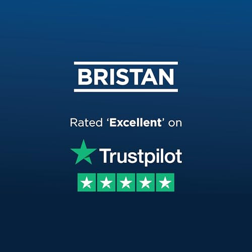 Bristan Bristan Square Riser Rail with Fixed Position Brackets, Wall Mounted, Brushed Brass Finish 2