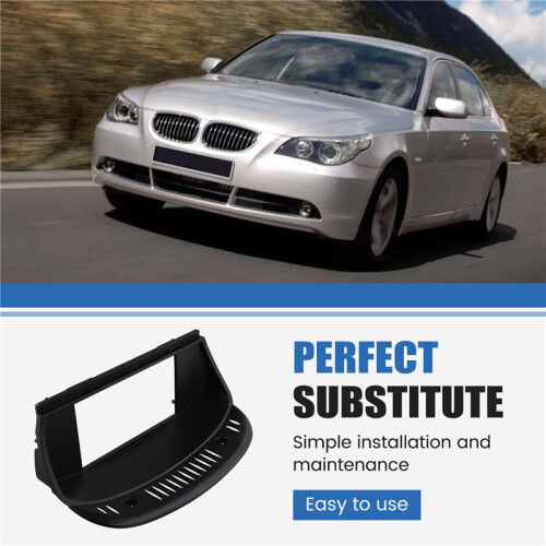 7 Inch Car Frame Fascia Adapter Android Radio Dash Fitting Panel Kit for  E60 E61 E63 5 Series 2010 2