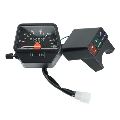 Motorcycle Speedometer Instrument Assembly Odometer Tachometer Gauges for  XT225 1
