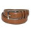 Danbury Men's 35mm Leather Cognac Double Loop Belt 5