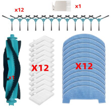Für Mova E10, E20 / Trouver E10, E20 Pro Hauptrolle Seitenbürste Hepa-Filter Staubsauger-Ersatzteile
