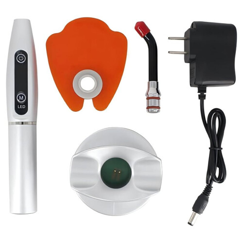 LED Dental Light Curing Lamp Cordless Wireless Adjustable Equipment Curing Machine Solidify Dentist Tools US Plug
