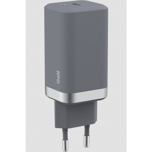Hausladegerät Force Power USB C 65W für Smartphone Grau Anthrazit 1