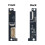 2X for  P2S Extruder Connection Board High Quality 3D Printer Replacement Parts for Bambu P2S 3D Printer 9