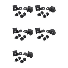10x Left Right Headlight Mount Bracket & Hood Bumper Stopper Kit DS7Z16758D,DS73-16K808-AA for Fusion