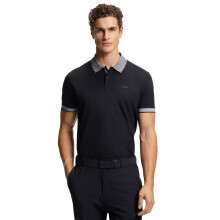 (XL, Dark Blue) Hugo Boss Mens 2026 Chip Paddy Quick Drying Stretch Cotton Golf Polo Shirt