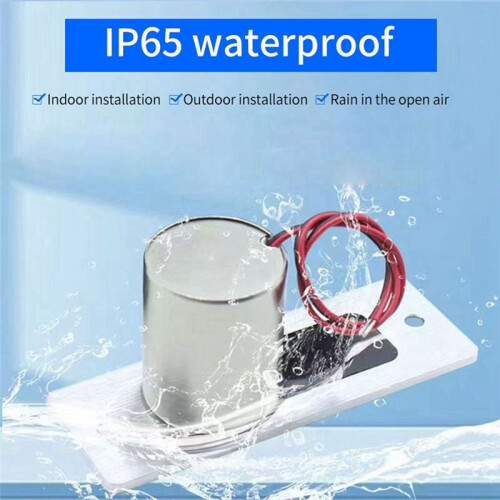 Waterproof Electronic Drop Bolt NC Door Lock  12V Induction Auto Deadbolt for Enhanced Daily Security 1