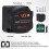 Dual Battery Isolator Kit 140Amp 12V Split Charge Relay Kit Manual/Auto Modes Voltage Sensitive Relay with Display 6