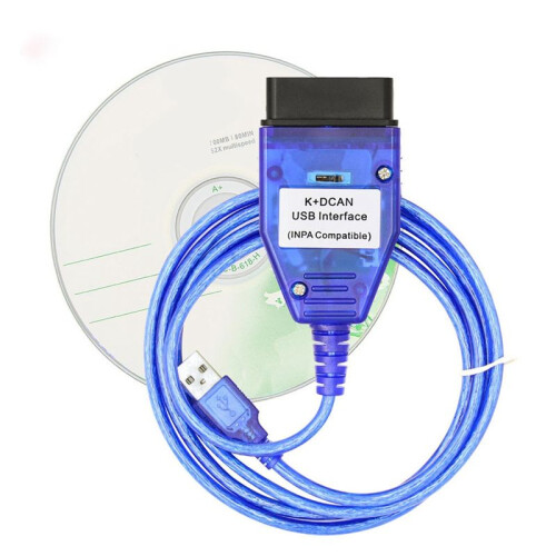 Interface USB OBD2 INPA/Ediabas K+DCAN Diagnostic for  From 1998 to 20013 (All Functions As in OMNITEC Interface) B 1