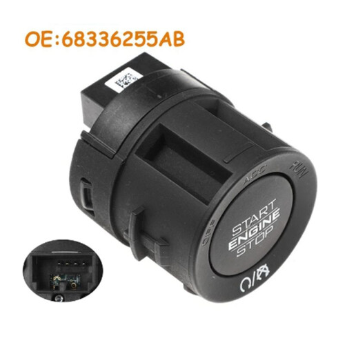 68336255AB Car Ignition Power  Push Start Stop Button Engine Start  for 2