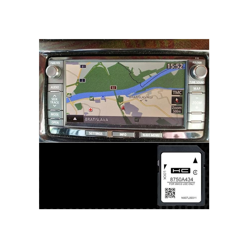 Peugeot 4008 Sat Nav Sd Card P11 Map (8750A434) 7434949231233