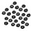 100PCS Car Wheel Arch Lining Fastener Washer Plastic Fixed Clips 4F0825429A for - A4 B8 1