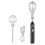 2X Electric Egg Beater, Cordless Hand Mixer 3 Speeds for Home Baking 2