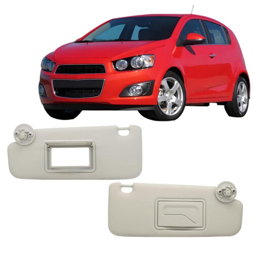Car Front Sun Visor Panel Make- Mirror Sun Shield for  Sonic 2012-2020 Spark 2013-2016 Sunshade 2