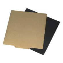 Plateau chauffant magnétique PEI pour imprimante 3D Ender 3 et Ender 5 - Plaque acier flexible 235x235mm haute adhérence