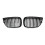 Gloss Black Front Kidney Single Grill for  1 Series E81 E82 E87 E88 2004-2007 6