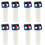 8PCS Glue Applicator Roller Dispenser PE Plastic Applicator Bottle 8Oz Glue Bottle for Wood Processing Painting Supply 1