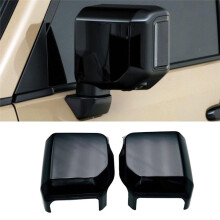 Voor Land 250 Prado LC250 2024 Achteraanzicht Zijdeur Spiegel Decoratieve Cover Trim Accessoires Zwart