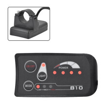 2X S810 E-Bike-Messgerät LED-Anzeige IP65 36V UART für Elektrofahrrad-Elektrofahrrad-Messgerät (SM 6PIN)