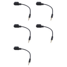 5X Microphone de Jeu de Remplacement 3,5 mm pour Casques de Jeu HyperX Cloud 3 III