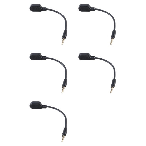 5X Microphone de Jeu de Remplacement 3,5 mm pour Casques de Jeu  HyperX Cloud 3 III