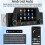 1 Din 4.7 Polegadas Rádio de Carro Sem Fio Carplay Android Auto Mirrorlink RGB BT USB Tipo-C Carregamento FM Estéreo Câmera de Ré 9