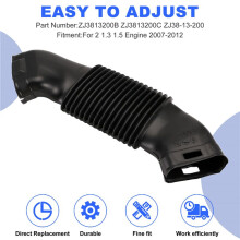 ZJ3813200B Car Air Fresh Duct Intake Hose for FIESTA 2 1.3 1.5 Engine 2007-2012 ZJ3813200C ZJ38-13-200