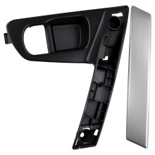 Car Front Left Inside Door Handles Cover Base with Door Armrest Strips for QASHQAI J10 80945-JE50A 80951-JE20A