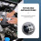 2Pcs Ratchet Style Piston Ring Compressor and Piston Ring Installer Pliers Tool 4