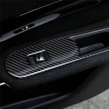 4Pcs Window Lift Trim Car Door Panel Trim for Cooper Countryman F60 2017 2018 2019 2020