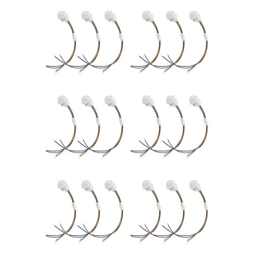 18 Packs Motion Sensor Light , PIR Sensor  Detection ,Ceiling or Wall Mount  Light