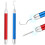 4Pcs LED Weeding Tools for Vinyl, Vinyl Weeding Tool with 2 Different Hooks Lighted Weeding Tool  Vinyl Tool 3