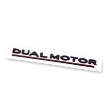 Para Modelo 3 YXS Dual Motor Emblem - 3D Dual Motor Badge Adesivo Decor Performance Badge AcessóRios