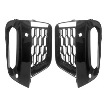 1Pair for X3 G01 X4 G02 2019 - 2021 Front Bumper Grille Opened Foglight Cover 51118098829 51118098830