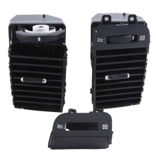 2Pcs Air Conditioner Air Vent Dashboard Air Vent for Land Prado 120 FJ120 2003-2009