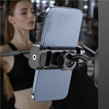 3X Gym Magnet Phone Holder Heavy Duty Phone Stand Mount Fitness Accessory Magnet Base Cell Phone Clamp for Treadmill Gym